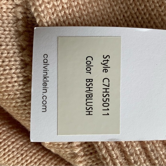 🆕 Calvin Klein Womens Cowl Pullover Sweater Size XL Blush - Picture 7 of 12